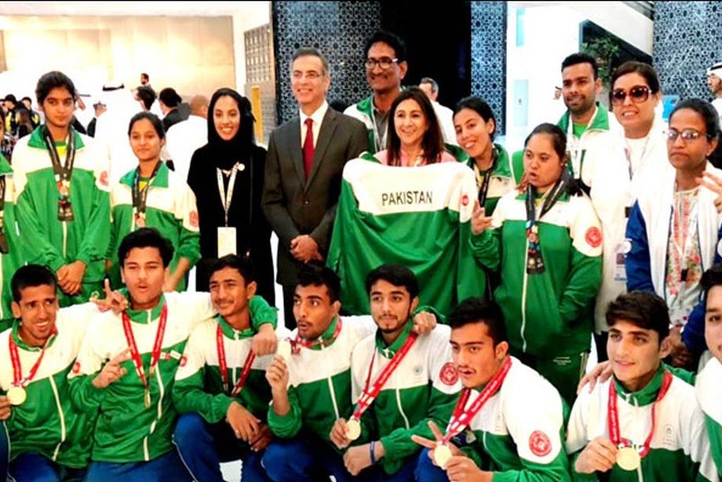 Pakistan Basketball team wins in MENA Special Olympics Regional Games