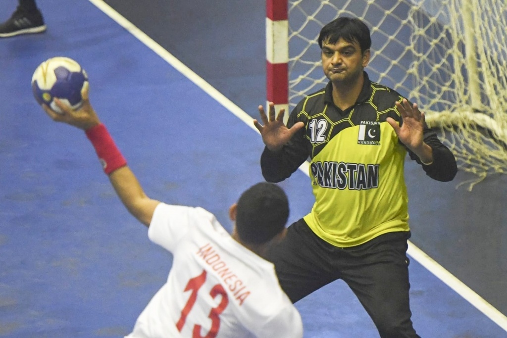Pakistan defeat Indonesia in Asian Games 2018 Handball Khilari
