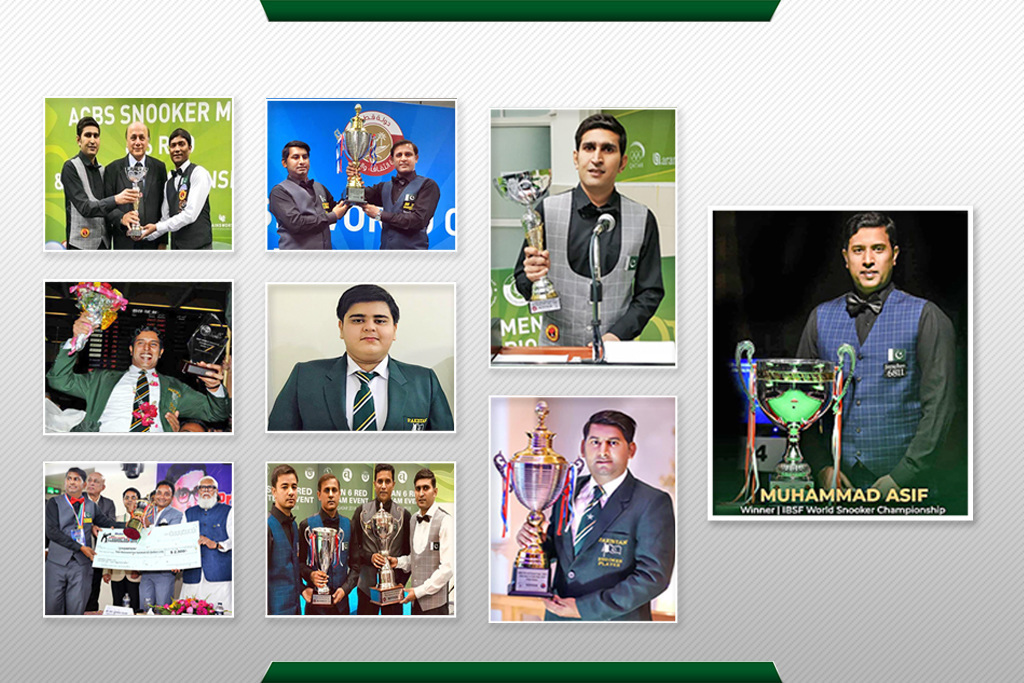 Top Pakistani cueists claimed 12 Medals in 2019 on International stages